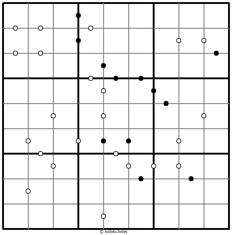 Kropki Sudoku