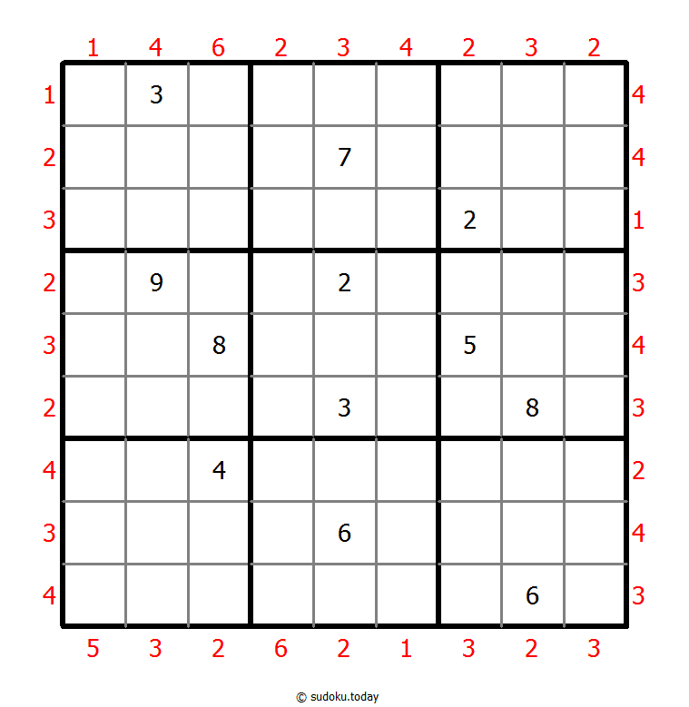 Skyscrapers Sudoku