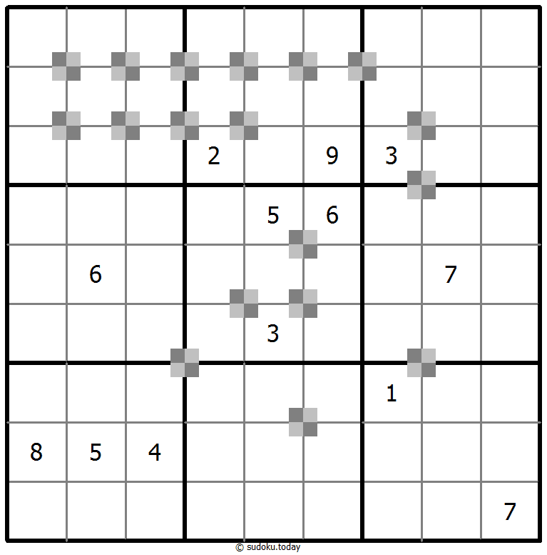 Sudoku pastel bicolor