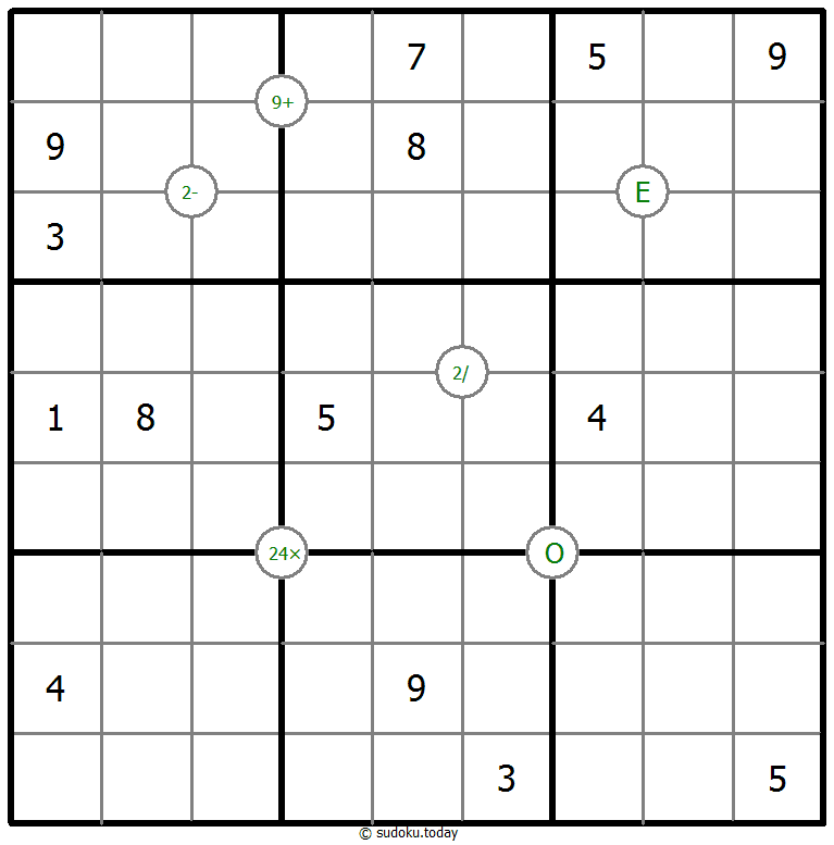 Sudoku matemático
