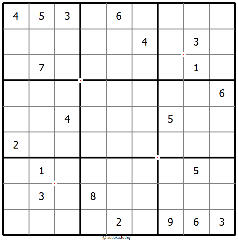 Sudoku de cuatro sumas Dia 27 de octubre de 2025