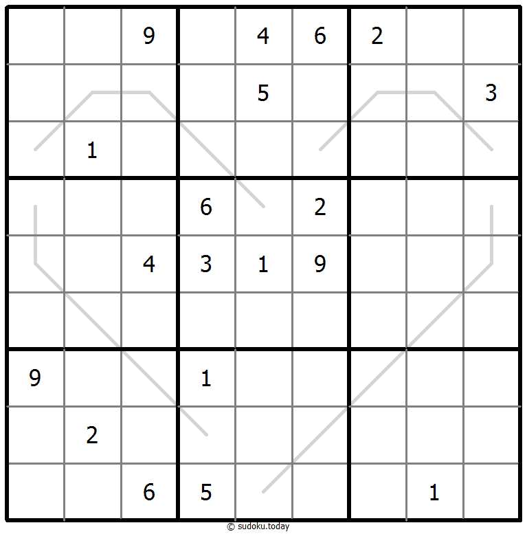 Sudoku de líneas par/impar Dia 27 de octubre de 2025