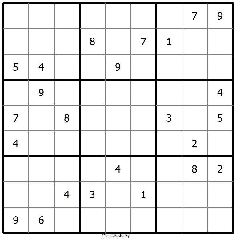 Sudoku clásico Dia 28 de octubre de 2025