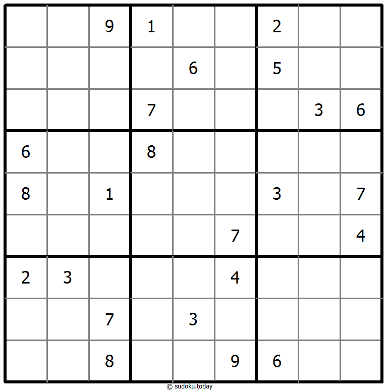 Sudoku clásico Dia 27 de octubre de 2025