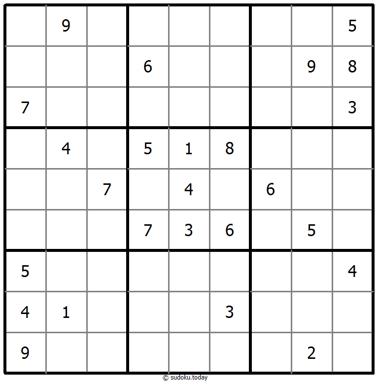 Sudoku clásico Dia 27 de octubre de 2025