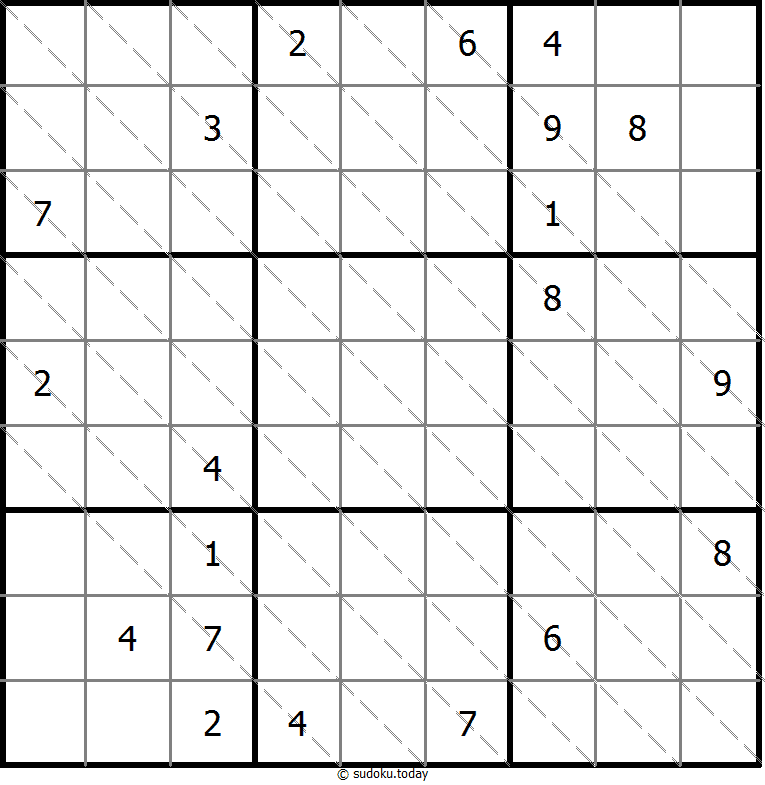 Multi Diagonal Sudoku