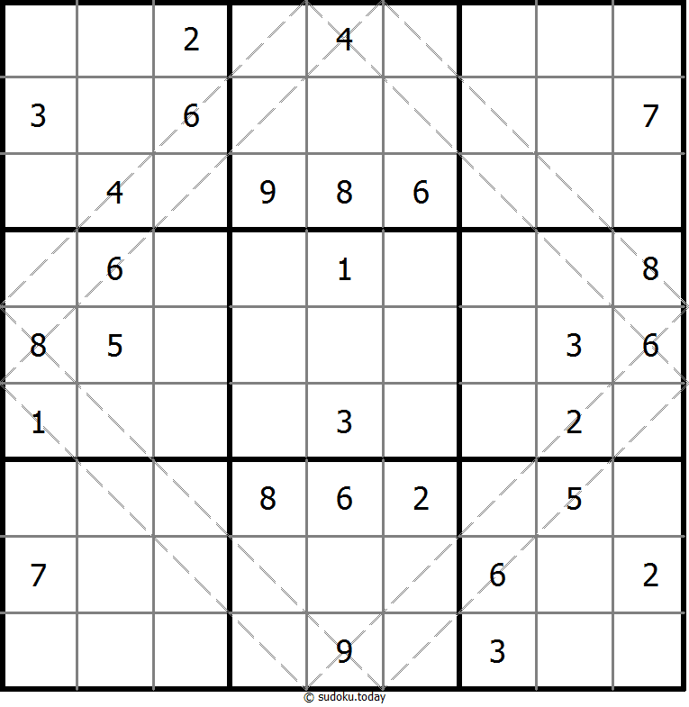 Multi Diagonal Sudoku