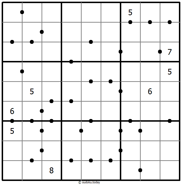 Sudoku 10～11 ejemplo de puzzle