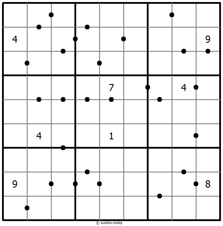 Sudoku 10～11 ejemplo de puzzle
