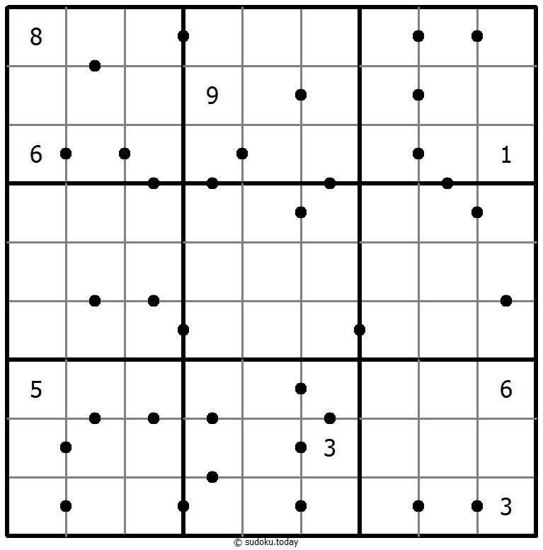Sudoku 10～11 ejemplo de puzzle