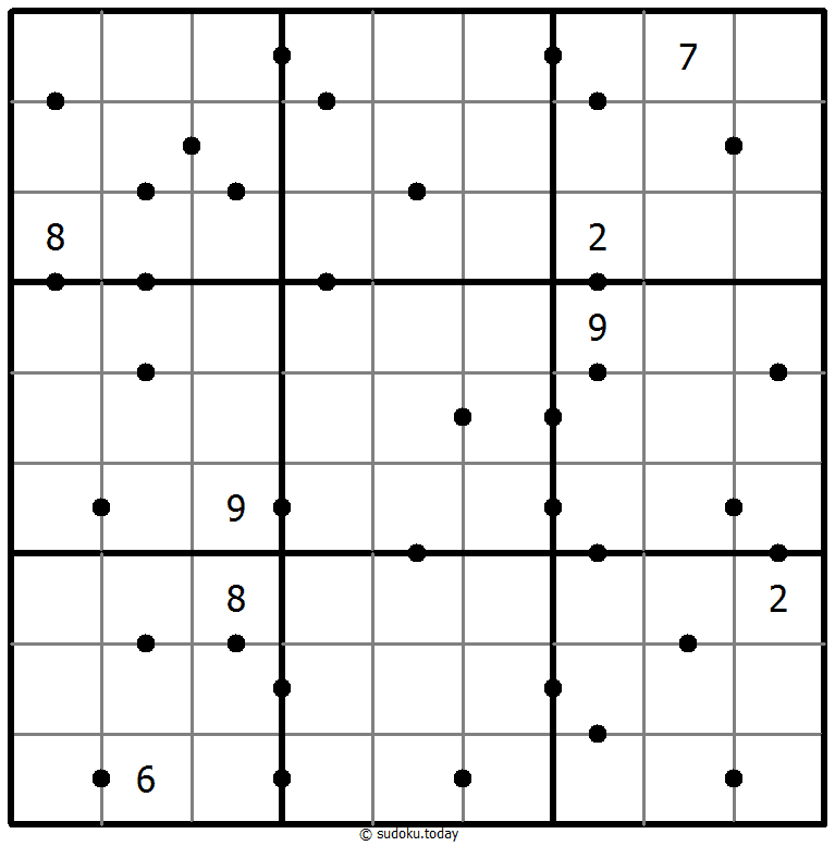 Sudoku 10～11 ejemplo de puzzle