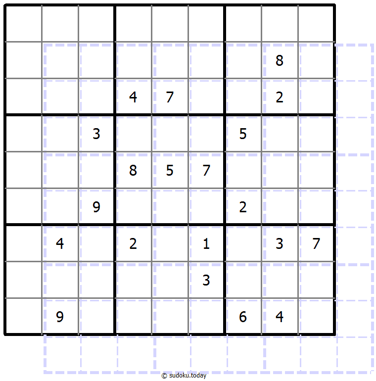 Sudoku de sombras 10x10 #39376