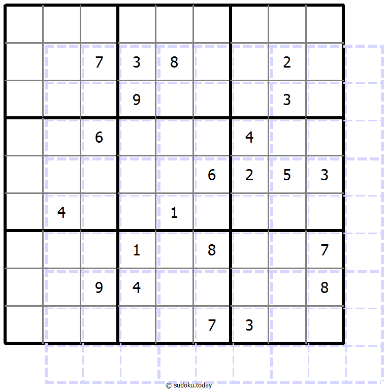 Sudoku de sombras 10x10 #39379
