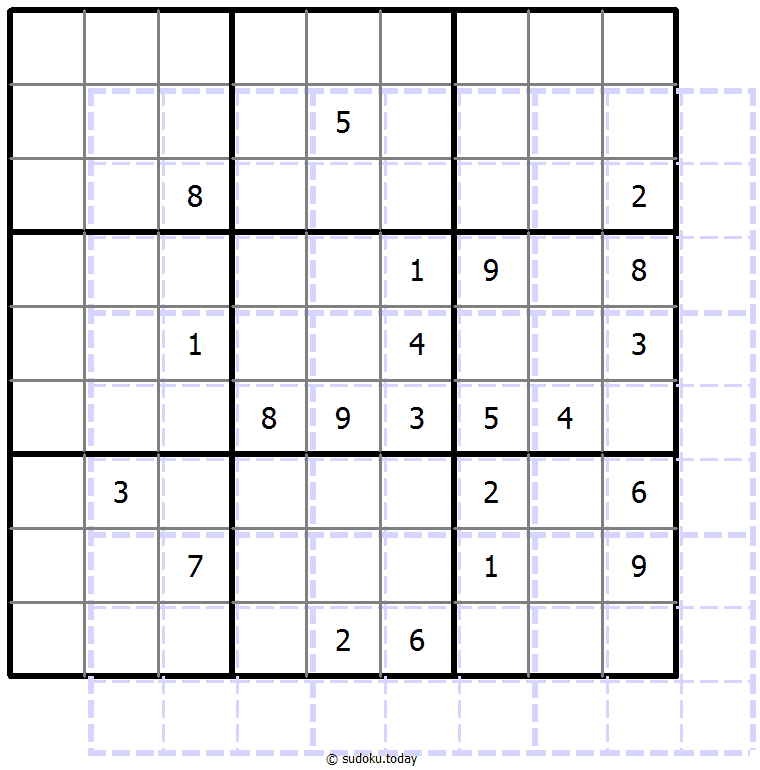 Sudoku de sombras 10x10 #39380