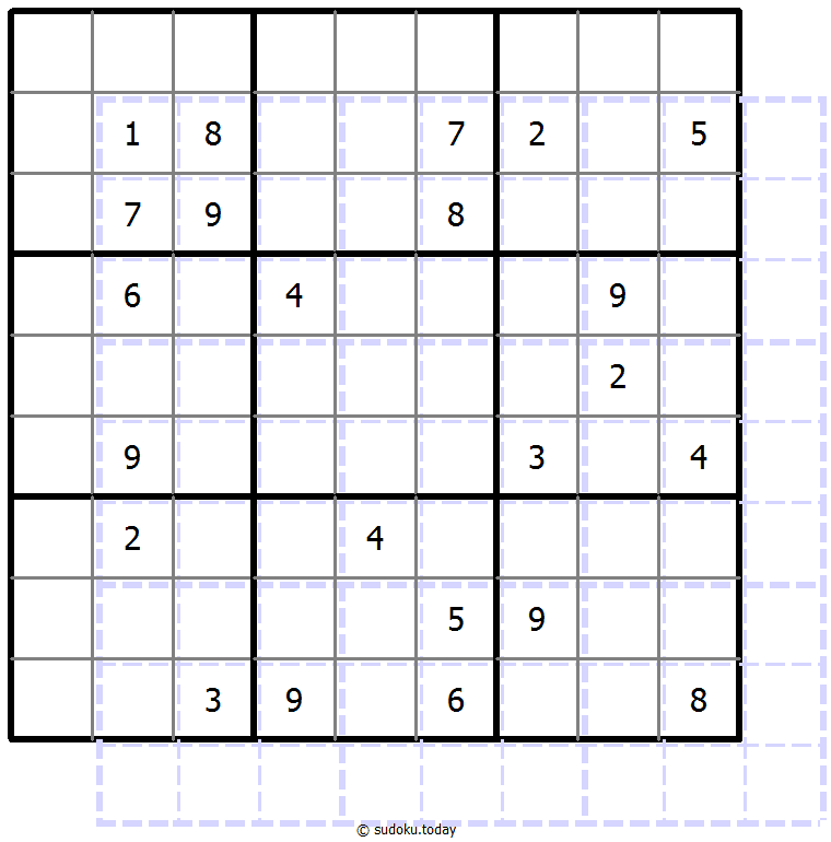 Sudoku de sombras 10x10 #39381