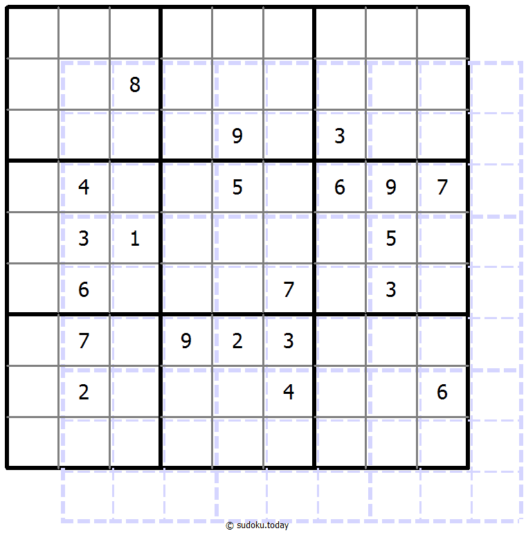 Sudoku de sombras 10x10 #39382