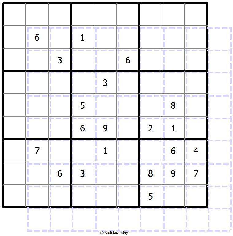 Sudoku de sombras 10x10 #39383