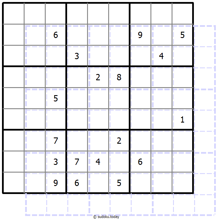 Sudoku de sombras 10x10 #39433