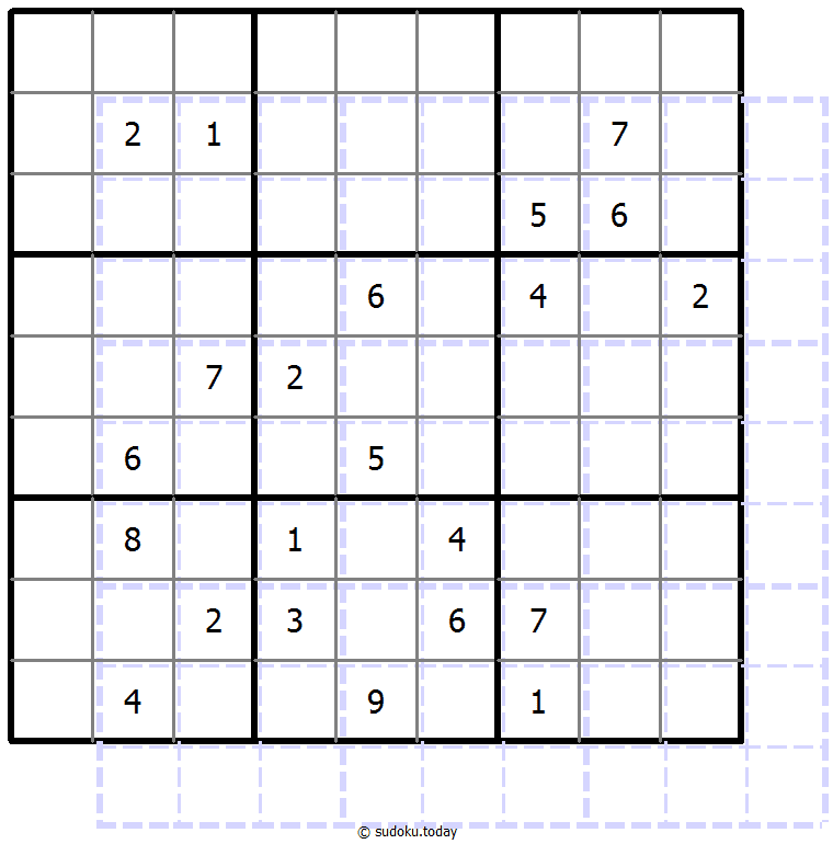Sudoku de sombras 10x10 #39491