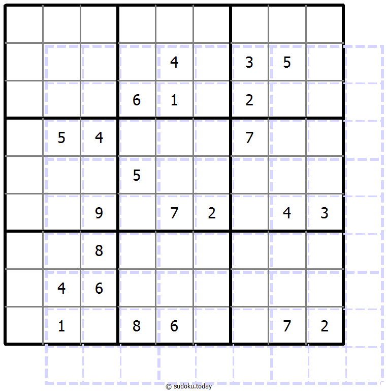 Sudoku de sombras 10x10 #39515