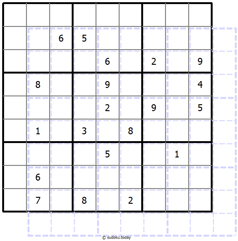 Sudoku de sombras 10x10 #39523