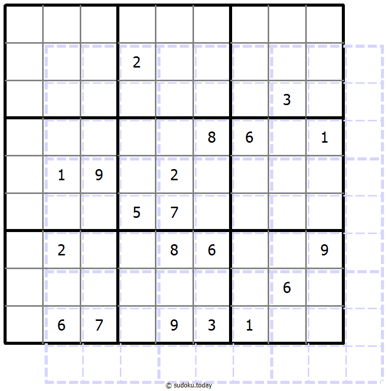 Sudoku de sombras 10x10 #39568