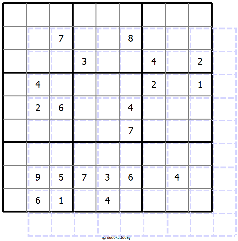Sudoku de sombras 10x10 #39594