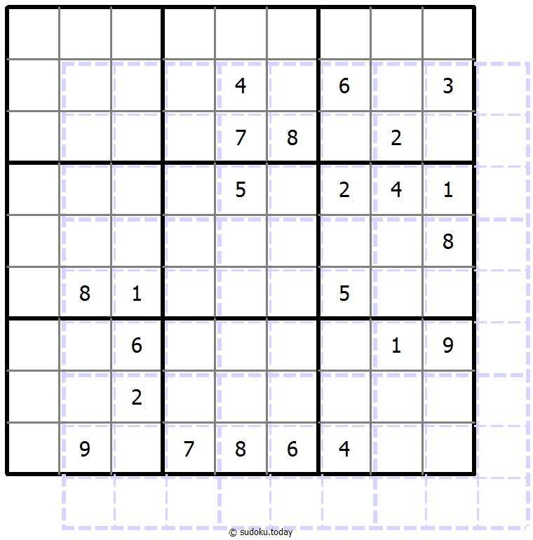 Sudoku de sombras 10x10 #39600