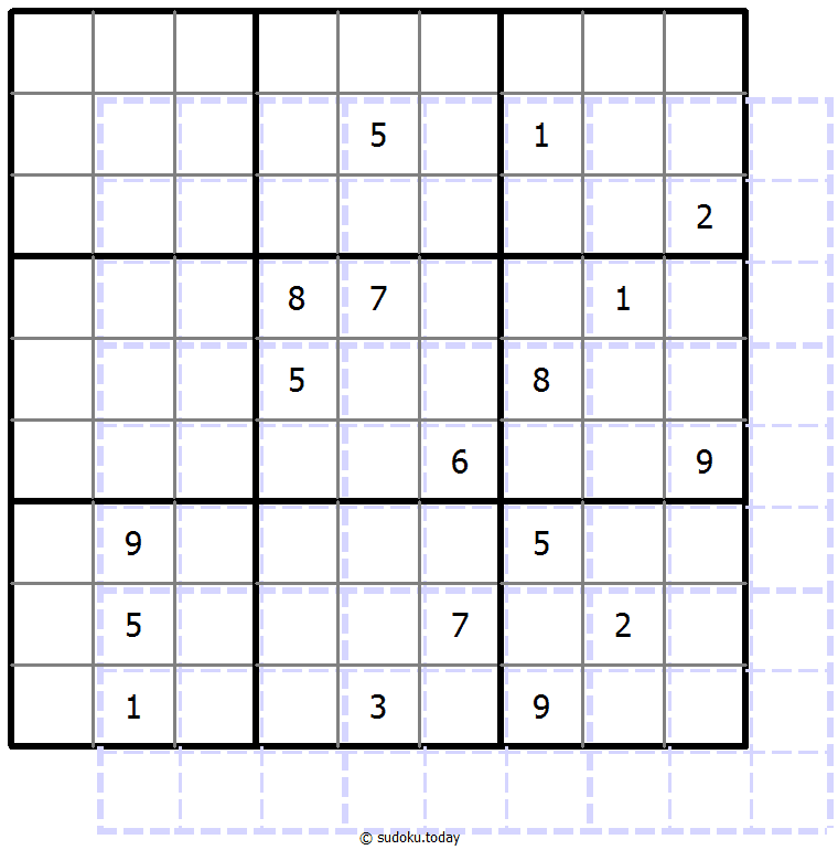 Sudoku de sombras 10x10 #39602