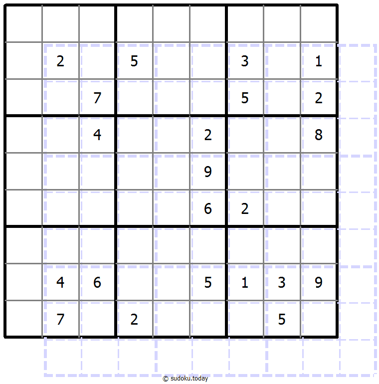 Sudoku de sombras 10x10 #39606