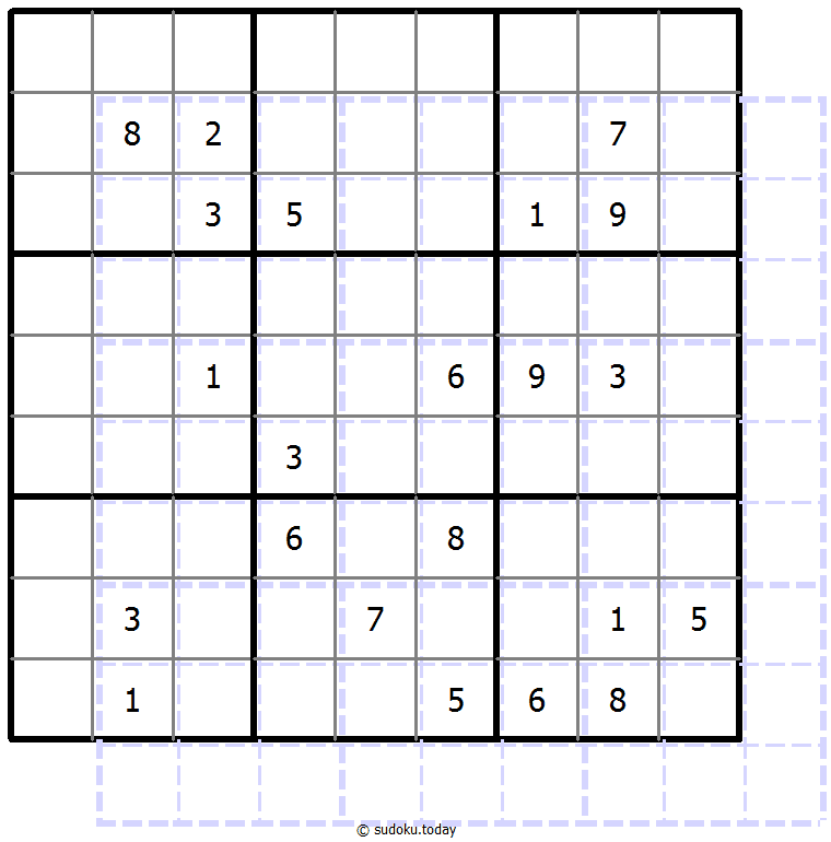 Sudoku de sombras 10x10 #39607