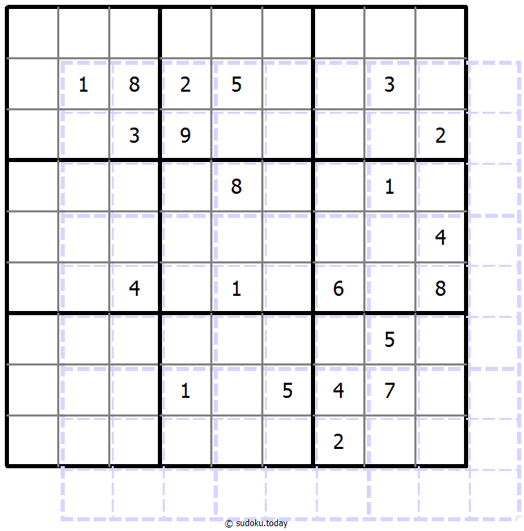 Sudoku de sombras 10x10 #39612