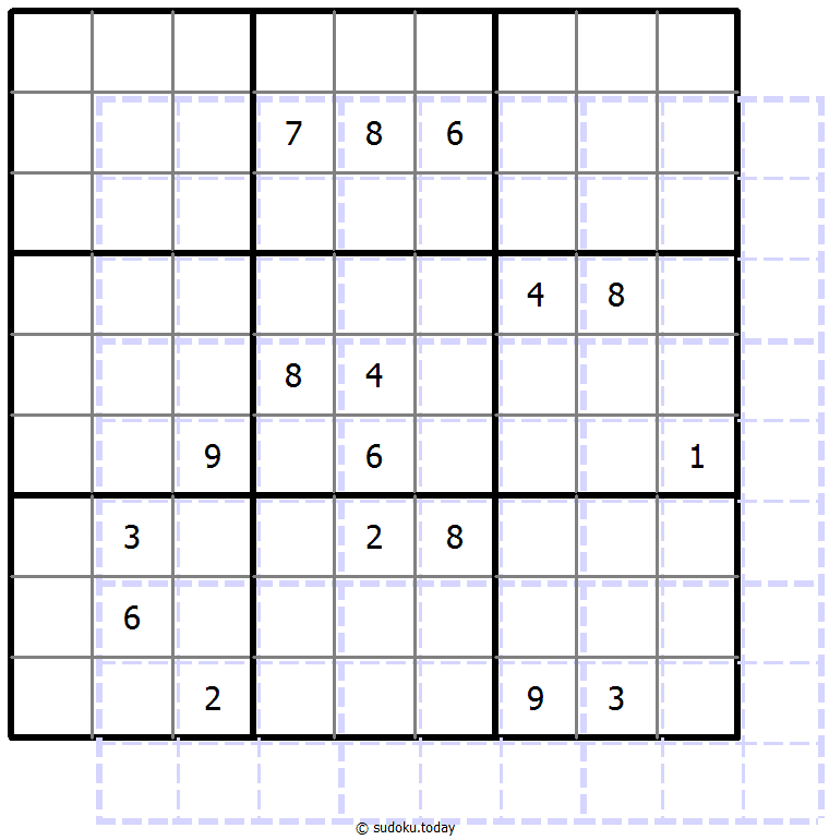 Sudoku de sombras 10x10 #39615