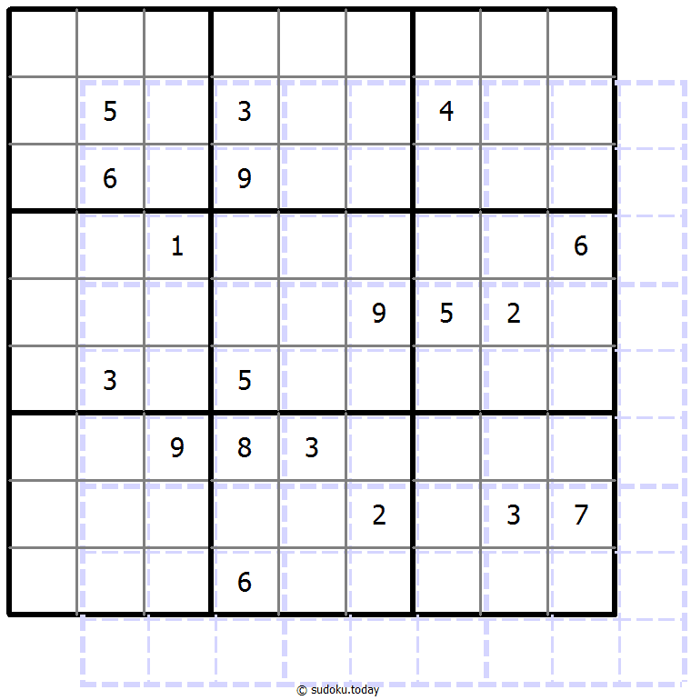 Sudoku de sombras 10x10 #39624