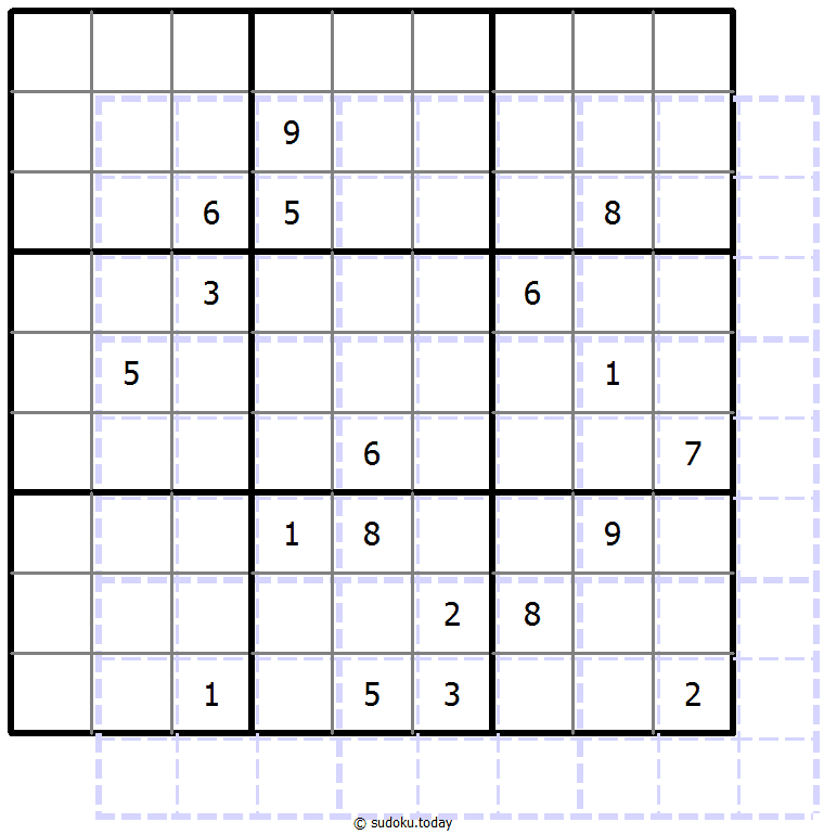 Sudoku de sombras 10x10 #39627