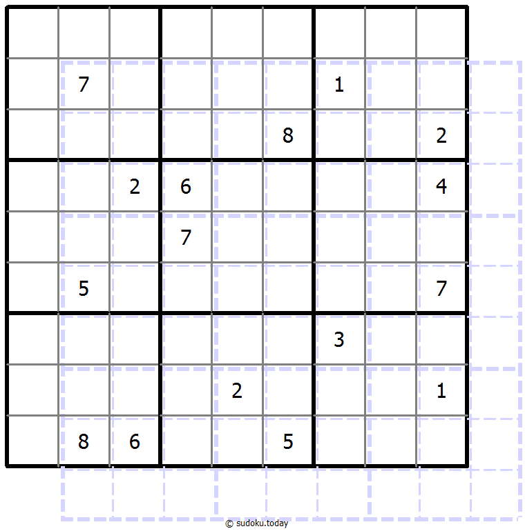 Sudoku de sombras 10x10 #39629