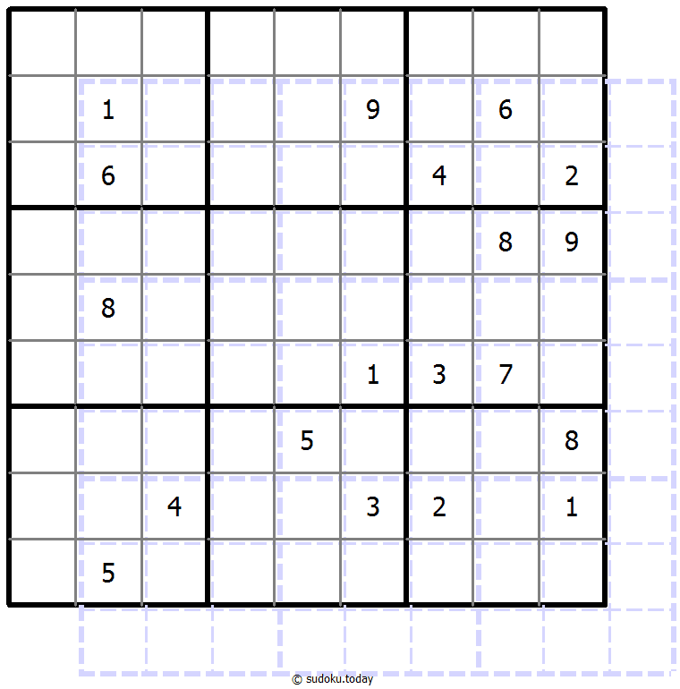 Sudoku de sombras 10x10 #39634