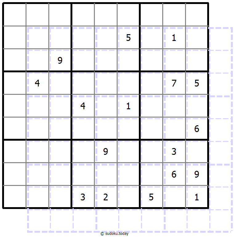 Sudoku de sombras 10x10 #39640