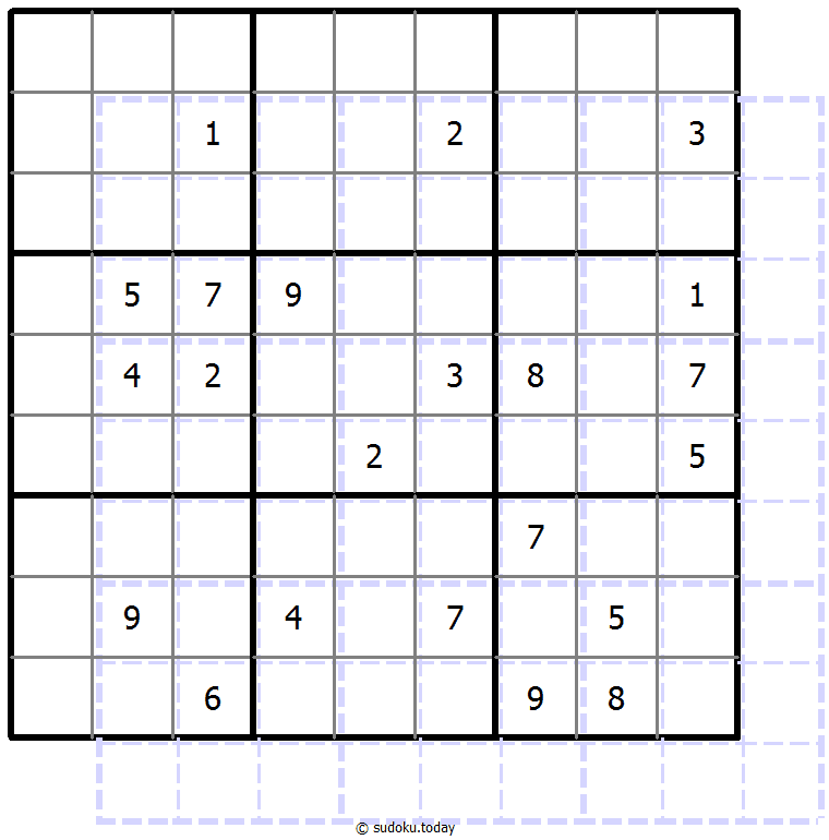 Sudoku de sombras 10x10 #39643
