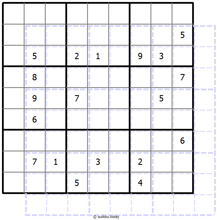 Sudoku de sombras 10x10 #39645