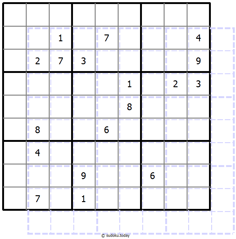 Sudoku de sombras 10x10 #39649