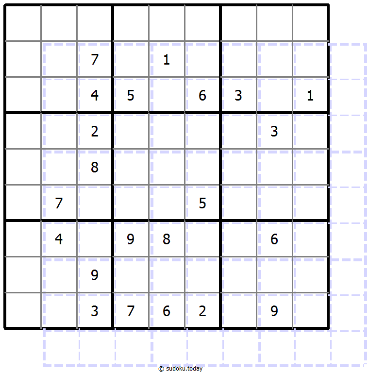 Sudoku de sombras 10x10 #39656