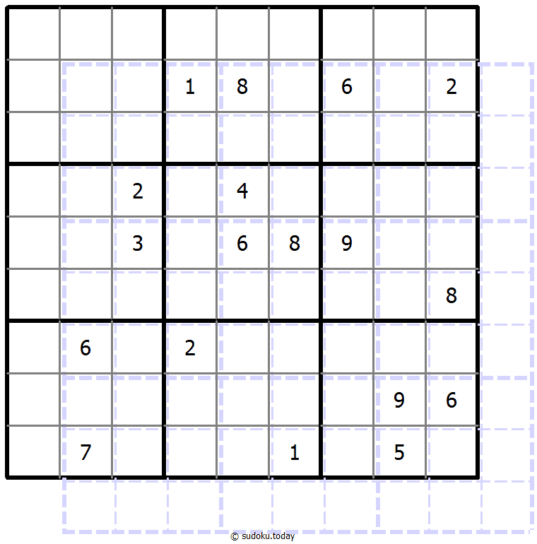Sudoku de sombras 10x10 #39660