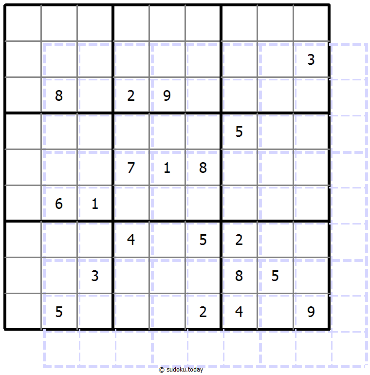 Sudoku de sombras 10x10 #39664