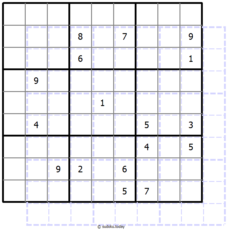 Sudoku de sombras 10x10 #39667