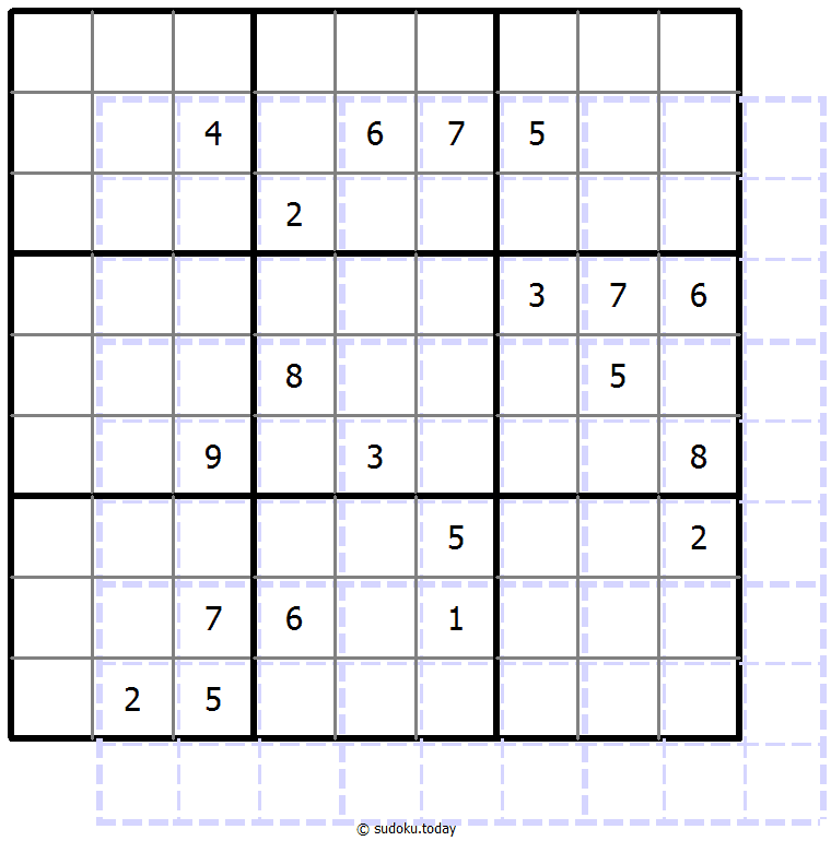 Sudoku de sombras 10x10 #39671
