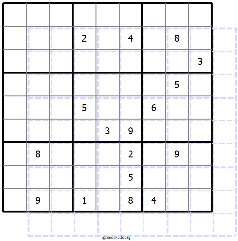 Sudoku de sombras 10x10 #39672