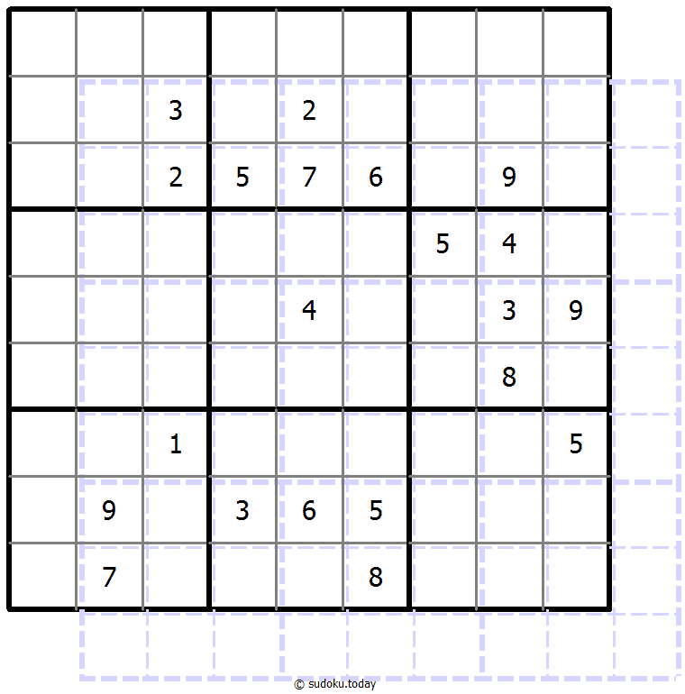 Sudoku de sombras 10x10 #39674