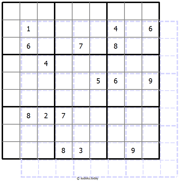 Sudoku de sombras 10x10 #39678