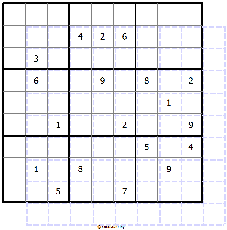 Sudoku de sombras 10x10 #39680